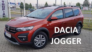 DACIA JOGGER COMFORT ECOG Siedmioosobowy z salonu Szybka instrukcja benzyna bezołowiowa LPG [upl. by Whitnell624]