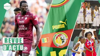 REVUE DACTUALITÉ DE CE 29 AOÛT  Maillot Sénégal officiel UFOAA le Sénégal régale Mercato [upl. by Notlad355]