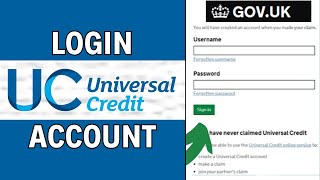 How to Login Universal Credit Account 2024 [upl. by Tedie195]