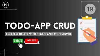 Nextjs darija  19  Todolist app with json server and nextjs in Nextjs شرح بالدارجة [upl. by Premer]