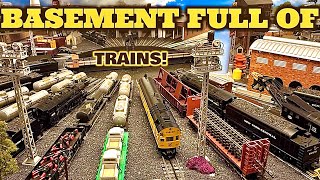 Basement FULL Of Trains [upl. by Schulein239]