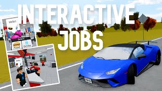 The INTERACTIVE JOBS Guide  Roblox Greenville [upl. by Dever]