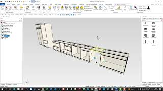 Projet en 3D dans woodLAB [upl. by Ahsekan]