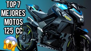 TOP 7 MEJORES MOTOS 125 cc DEL 2024 🤯 La ultima es LA MEJOR [upl. by Eiramlatsyrk527]