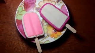 How to make playdoh ice cream bars [upl. by Annoel]