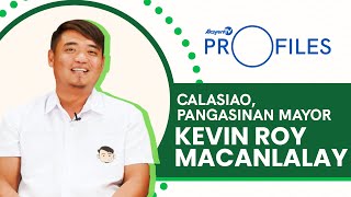 AKSYON TVPROFILES CALASIAO PANGASINAN MAYOR KEVIN ROY MACANLALAY [upl. by Jew]