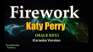 Firework Katy Perry  MALE KEY Karaoke Version [upl. by Trygve]