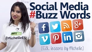 Social Media Buzz Words – Free English lesson to learn trending words [upl. by Cyrus944]