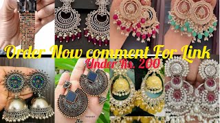 Earring Collectionl New Sui Dhaga Earrings Designsl 2024 New Earrings Designsl pearl Earringslshort [upl. by Lucias]