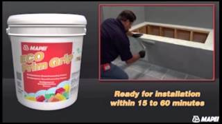 How To Lay Tile Over Tile with Mapei Eco Prim Grip Tile Primer [upl. by Elletnuahs238]