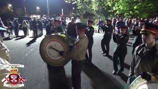 Castlederg Young Loyalists FB 4  Markethill Protestant Boys FB Parade 2024 [upl. by Woodberry]