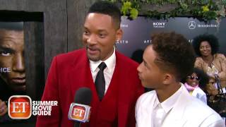 Jaden Smith Critiques His Dads Red Carpet Style [upl. by Basir254]