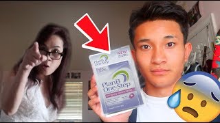 CAUGHT WITH PLAN B PILLS PRANK [upl. by Stout]