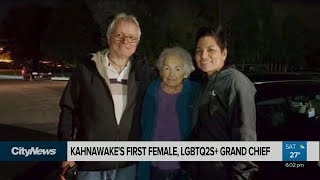 Kahnawake’s first female Grand Chief [upl. by Aramoix101]