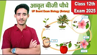 Angiosperm plants  आवृतबीजी पौधे  12th class biology  botany angiosperm plant  UP board exam2025 [upl. by Bonn]