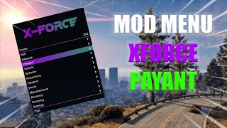 PRÉSENTATION DU MOD MENU PAYANT quotXforcequot SUR GTA 5 PC ONLINE 2023 [upl. by Dorcia932]