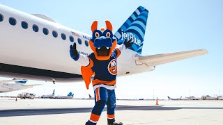 New York Islanders and JetBlue Take Over Terminal 5 at JFK [upl. by Lynde]