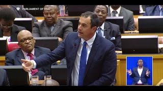 John Steenhuisen to Mbete quotYou are a disgrace as a speakerquot [upl. by Smart200]