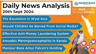 UPSC Daily Newspaper Analysis 20Sep24  Current Affairs for Civil Services Prelims amp Mains [upl. by Eenrahc756]