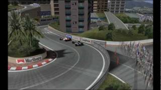 rFactor  Senna vs Mansell in Monaco 1992 Real Commentary [upl. by Htebzil]