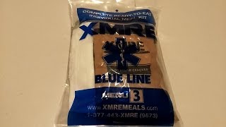 MRE review on an XMRE Blue line Menu 3 [upl. by Assanav]