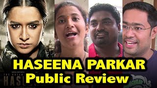 Haseena Parkar Public Review  Shraddha Kapoor  First Day First Show  Haseena Parkar Movie Review [upl. by Jeanette]