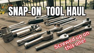 Snapon Tool Haul  I DIDNquotT READ THE AUCTION DESCRIPTION [upl. by Wood]