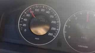 volvo v70 20d 2008 136hp 320nm 0100 0120 acceleration [upl. by Cassandre]