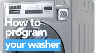 How to Program Pricing on Your Crossover Washer  Crossover 20 by Wascomat [upl. by Idihc]