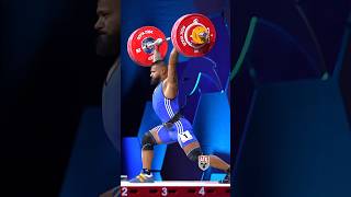 Bozhidar Andreev 73kg 🇧🇬 193kg  425lbs CampJ  Backflip snatch weightlifting backflip [upl. by Dripps]