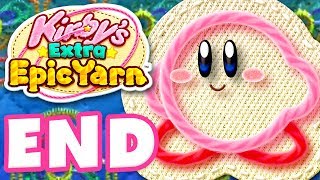 Kirbys Extra Epic Yarn  Gameplay Walkthrough Part 7  Dream Land 100 Ending Nintendo 3DS [upl. by Aramat824]