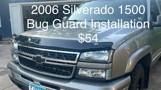 2006 Silverado Bug Guard Installation  AVS 54 [upl. by Cherilyn]