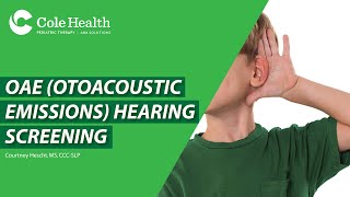 OAE Otoacoustic Emissions Hearing Screening Process [upl. by Pierre]