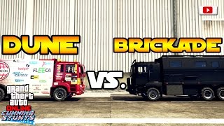 GTA 5 Online  MTL Dune VS MTL Brickade Cunning Stunts Update [upl. by Mark]