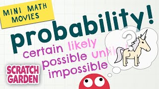 Probability  Mini Math Movies  Scratch Garden [upl. by Brewer]