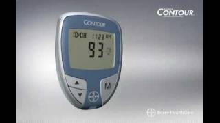 Ascensia Contour Blood Glucose Monitoring System  Instructional Video Part 1 of 2 [upl. by Imik]