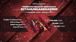 Pengundian Belanja Berhadiah 2TahunGarenaPBID Batch 2 [upl. by Nomra]