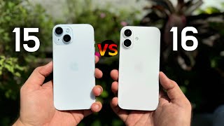 iPhone 15 vs iPhone 16 Detailed Comparison 🔥  Which Gives More ValueHINDI [upl. by Aillil]