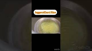 Jaggery Rice Recipe shorts viralvideo trending ytshortsindia reels respect food [upl. by Calloway]