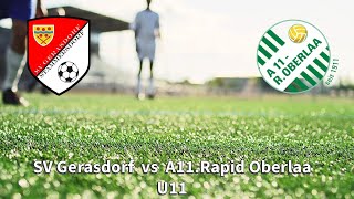 SV Gerasdorf vs A11 Rapid Oberlaa U11 [upl. by Yssej]