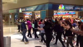 Flash Mob in Long Island Macarthur Airport [upl. by Euqina980]