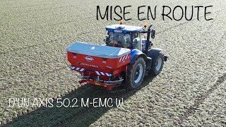 MISE EN ROUTE D’UN ÉPANDEUR KUHN AXIS FULL OPTIONS  ENGRAIS 2023 [upl. by Pack]