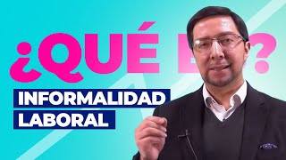 ¿Qué es la INFORMALIDAD LABORAL📈  Informalidad Laboral Chile 2024 [upl. by Enelec64]