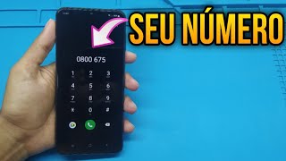 COMO SABER MEU NÚMERO DA CLARO CHIP NOVO [upl. by Aisanahta]