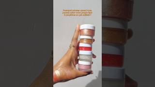 Fard à paupières en gel pailleté 💫 diy makeup shorts recette aesthetic beauty skincare [upl. by Asirram]