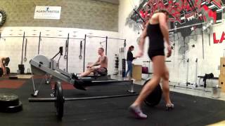 AFFILIATES BATTLE  Wod 161  Chloé Fagot  Crossfit la Roche sur Yon [upl. by Enyrat]