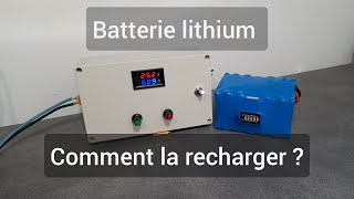 Comment Recharger une Batterie Lithium  How to Charge a Lithium Battery [upl. by Eisele]