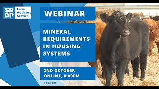 Mineral Requirements in Housing Systems [upl. by Diego]