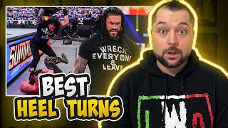 WWE BEST HEEL TURNS IN RECENT HISTORY [upl. by Hein]