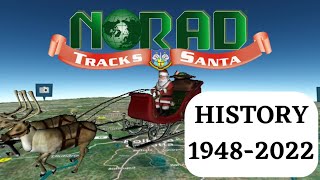 The History of NORAD Santa Tracker 19482022 [upl. by Richart470]